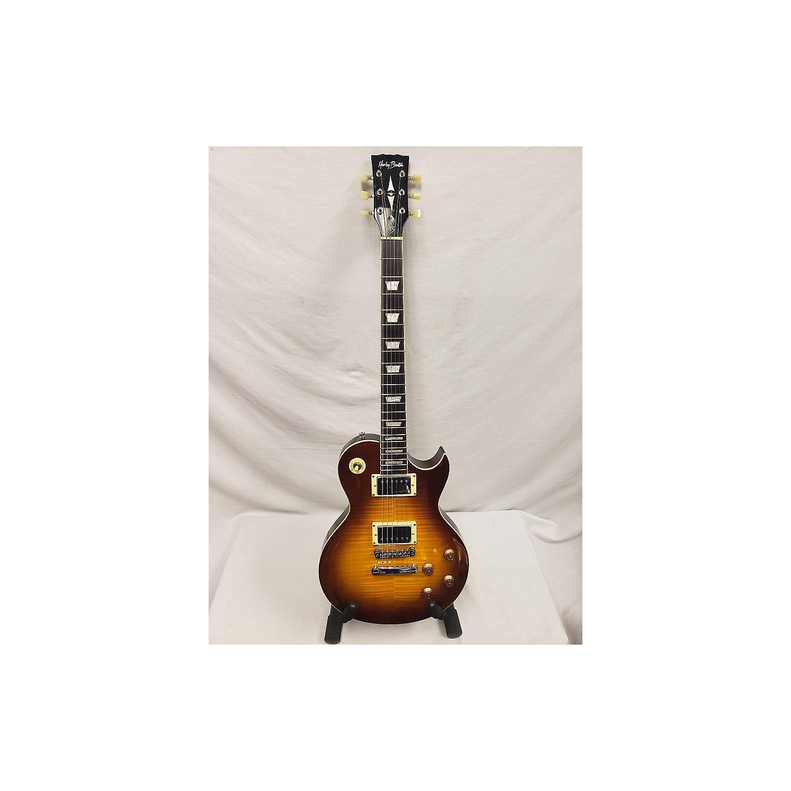 Used Harley Benton SC550 Tobacco Sunburst Solid Body Electric Guitar