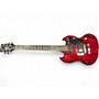 Used Harley Benton SG Cherry Solid Body Electric Guitar Cherry