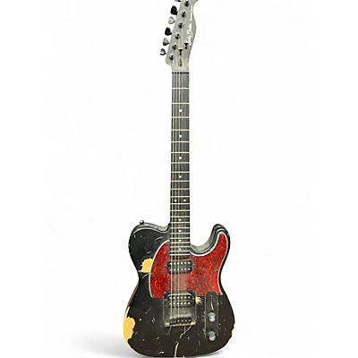 Used Harley Benton STANDARD SERIES Black Solid Body Electric Guitar