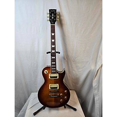 Used Harley Benton Sc 550 Deluxe 2 Tone Sunburst Solid Body Electric Guitar