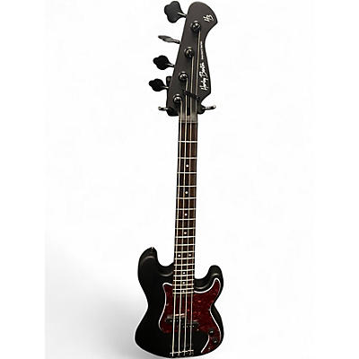 Used Harley Benton Standard Series Matte Black Electric Bass Guitar