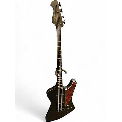 Used Harley Benton TB-70SBK Satin Black Electric Bass Guitar