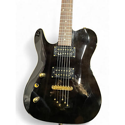Used Harley Benton TE-40 LH TBK Deluxe Series black Electric Guitar