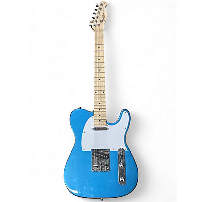 Used Harley Benton TE-62  Metallic Blue Solid Body Electric Guitar