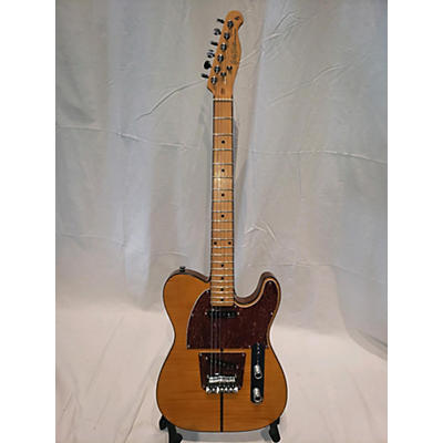 Used Harley Benton TE-80 Natural Solid Body Electric Guitar
