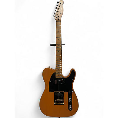 Used Harley Benton TRIBUTE SIRIES Orange Solid Body Electric Guitar