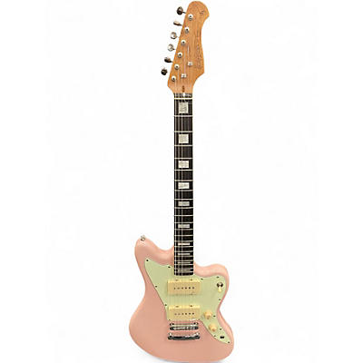 Used Harley Benton VT SERIES JA60CC Shell Pink Solid Body Electric Guitar