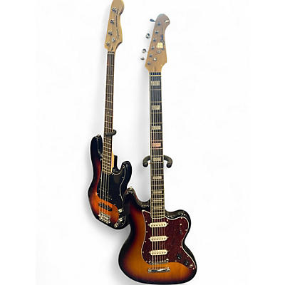 Used Harley Benton VT SERIES SUBURST Electric Bass Guitar