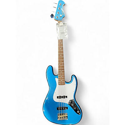 Used Harley Benton VT Series 60's Jazz Bass Lake Placid Blue Electric Bass Guitar