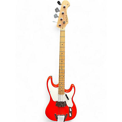 Harley Benton Used Harley Benton VT-Series Red Electric Bass Guitar