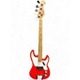 Used Harley Benton Used Harley Benton VT-Series Red Electric Bass Guitar Red