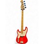 Used Harley Benton VT Series Red Electric Bass Guitar Red