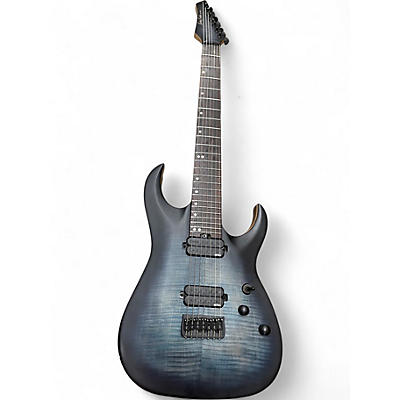 Used Harley Benton amarok Blue Solid Body Electric Guitar
