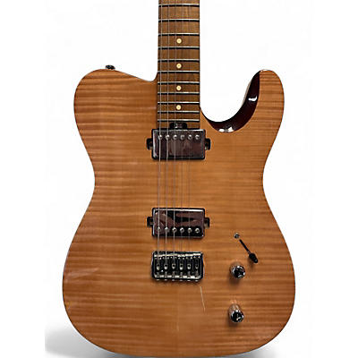 Used Harley Benton fusion t natural Solid Body Electric Guitar