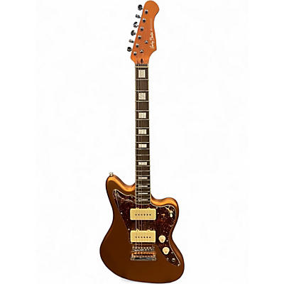 Used Harley Benton ja-25 25th anniversary Copper Solid Body Electric Guitar
