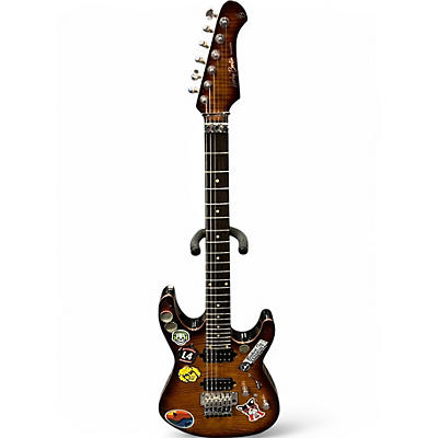 Used Harley Benton pro series 2 Color Sunburst Solid Body Electric Guitar