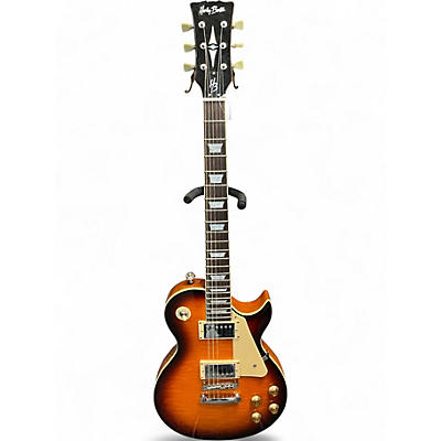 Used Harley Benton sc550 Vintage Sunburst Solid Body Electric Guitar