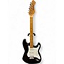 Used Harmony 02801 Black Solid Body Electric Guitar Black