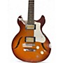 Used Harmony COMET 2 Tone Sunburst Hollow Body Electric Guitar 2 Tone Sunburst