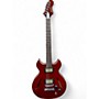 Used Harmony COMET Cherry Hollow Body Electric Guitar Cherry