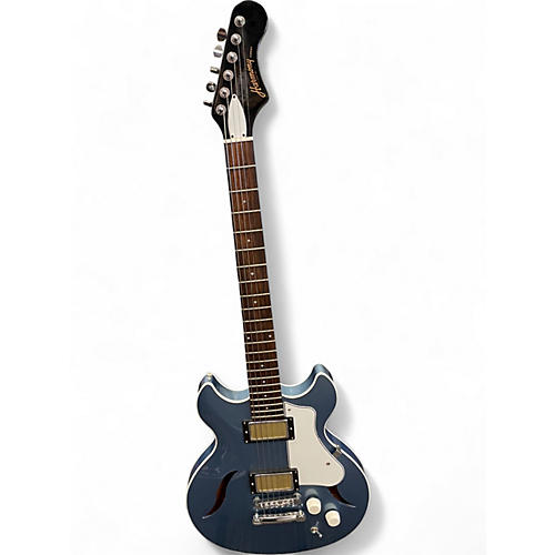 Used Harmony COMET Midnight Blue Solid Body Electric Guitar Midnight Blue