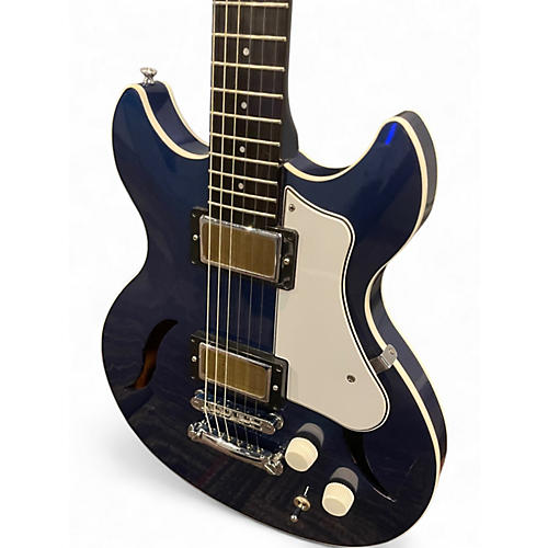 Used Harmony Comet Midnight Blue Solid Body Electric Guitar Midnight Blue