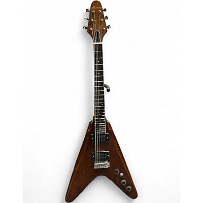 Used Harmony Flying V Natural Solid Body Electric Guitar