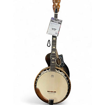 Used Harmony H-409 DOUBLE EAGLE 5 STRING Natural Banjo