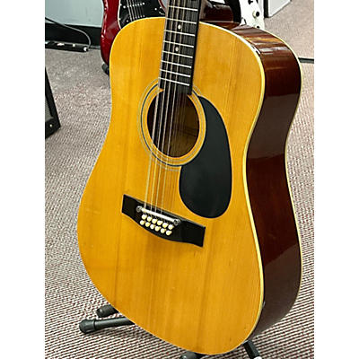 Harmony Used Harmony H 570-12 Natural 12 String Acoustic Guitar