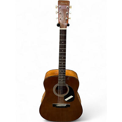 Used Harmony H106G Mahogany Acoustic Guitar