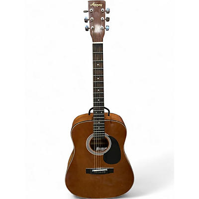 Used Harmony H106G NATURAL Acoustic Guitar