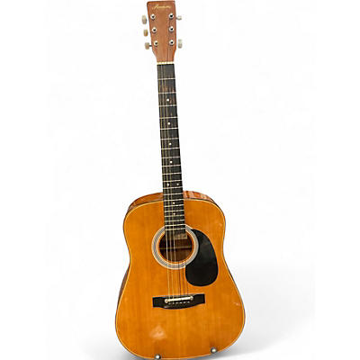 Used Harmony H106G Natural Acoustic Guitar