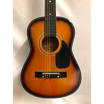 Harmony Used Harmony H12 Sunburst Classical Acoustic Guitar