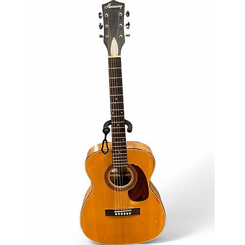 Used Harmony H162 BAXENDALE CONVERSION Natural Acoustic Guitar Natural