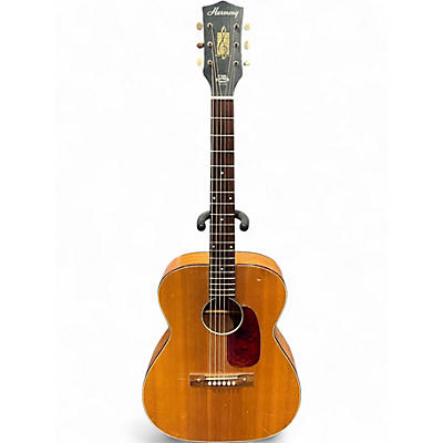 Used Harmony H162 Natural Acoustic Guitar