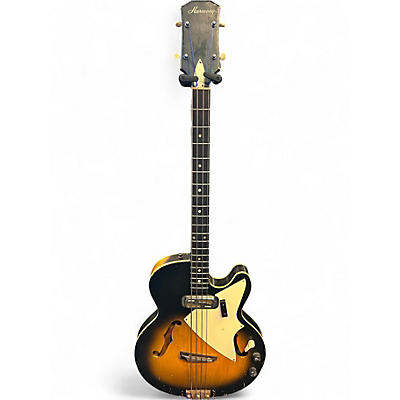 Used Harmony H22 BASS  Tobacco Burst Electric Bass Guitar
