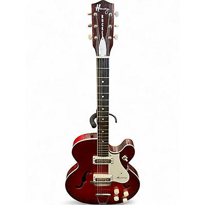 Used Harmony H54 RED BURST Hollow Body Electric Guitar