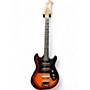 Used Harmony H802 3 Tone Sunburst Solid Body Electric Guitar 3 Tone Sunburst