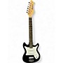 Used Harmony H802 Black Solid Body Electric Guitar Black