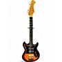 Used Harmony H802 Sunburst Solid Body Electric Guitar Sunburst