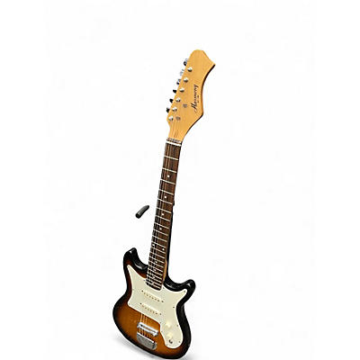 Used Harmony H804 2 Color Sunburst Solid Body Electric Guitar
