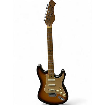 Used Harmony H80T Sunburst Solid Body Electric Guitar