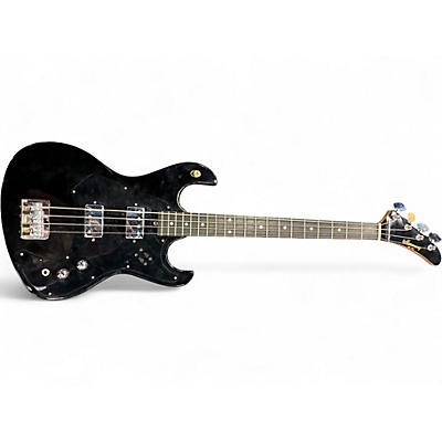 Used Harmony H906 Black Electric Bass Guitar
