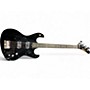 Used Harmony H906 Black Electric Bass Guitar Black