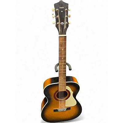 Used Harmony H943 2 Color Sunburst Acoustic Guitar