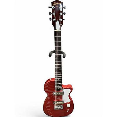 Used Harmony JUNO ROSE Solid Body Electric Guitar