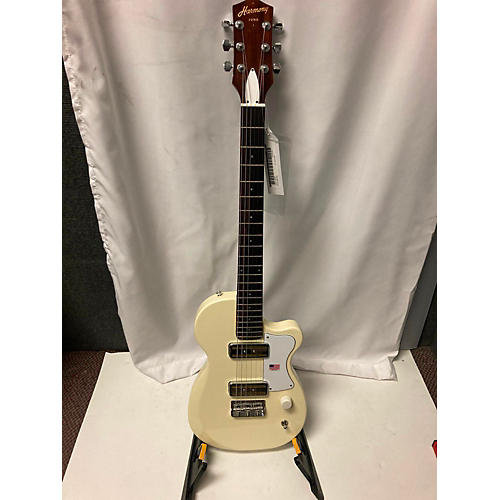 Harmony Used Harmony JUNO White Solid Body Electric Guitar White