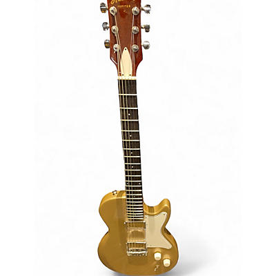 Used Harmony JUPITER Gold Solid Body Electric Guitar