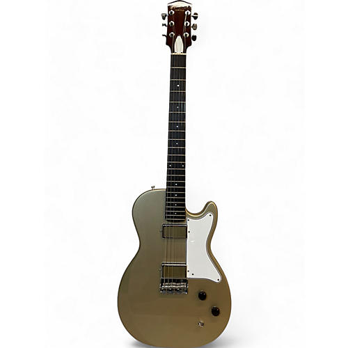 Used Harmony JUPITER Metallic Gold Solid Body Electric Guitar Metallic Gold