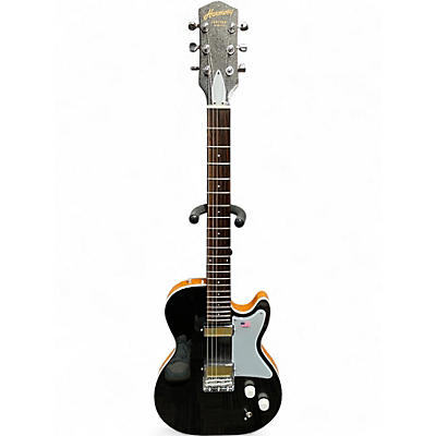 Used Harmony JUPITER THINLINE Black Solid Body Electric Guitar